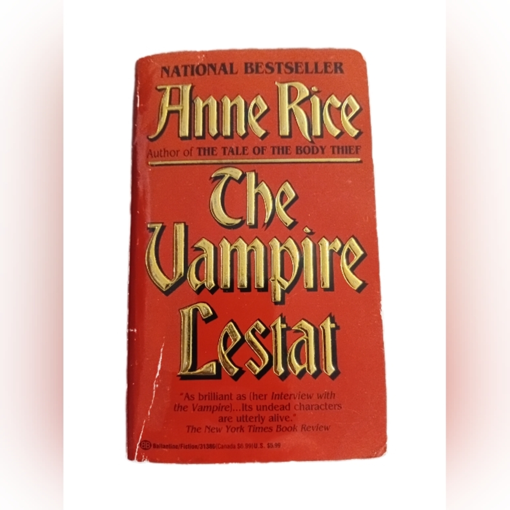 Red Coffee Table Book - The Vampire Lestat